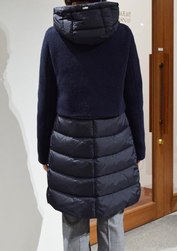 HERNO レディース コート着用写真