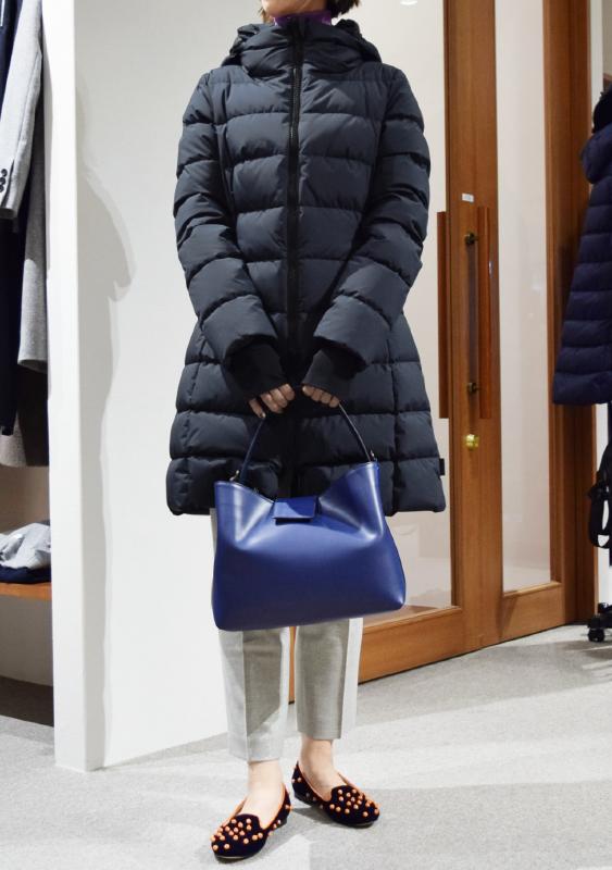 HERNO レディース コート着用写真