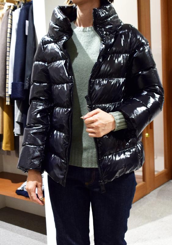 HERNO レディース コート着用写真