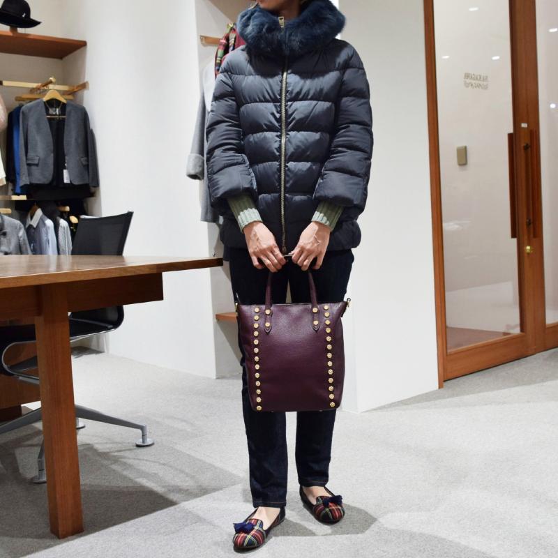 HERNO レディース コート着用写真