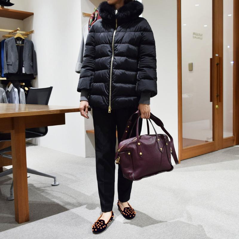 HERNO レディース ブルゾン着用写真