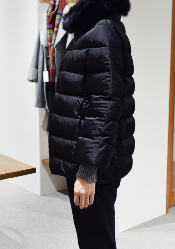HERNO レディース ブルゾン着用写真