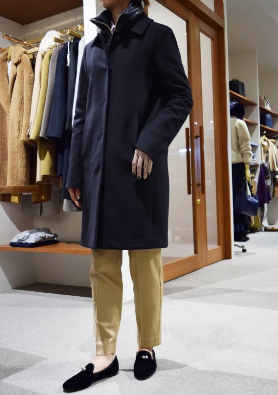 HERNO レディース コート着用写真