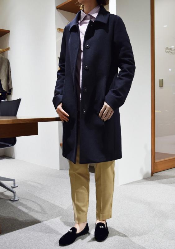 HERNO レディース コート着用写真