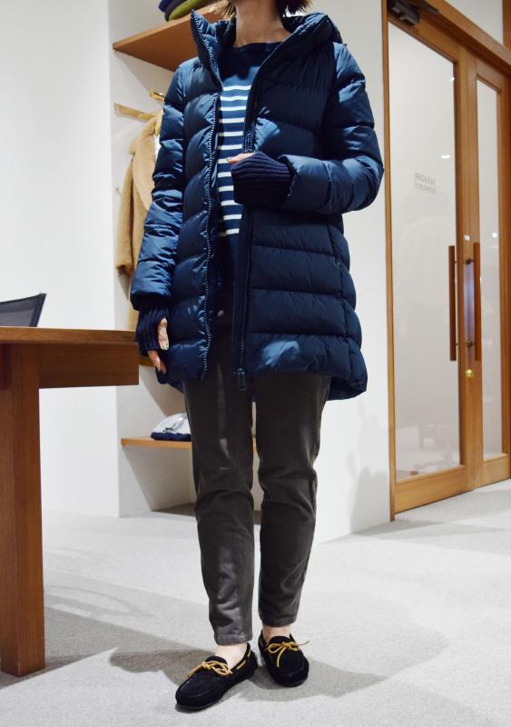 HERNO レディース コート着用写真