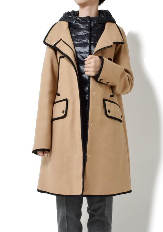 HERNO<へルノ> レディース コート着用写真