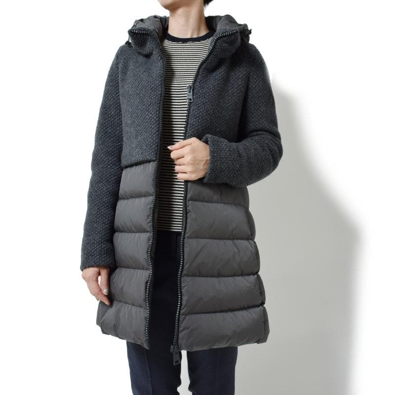 HERNO<へルノ> レディース コート着用写真