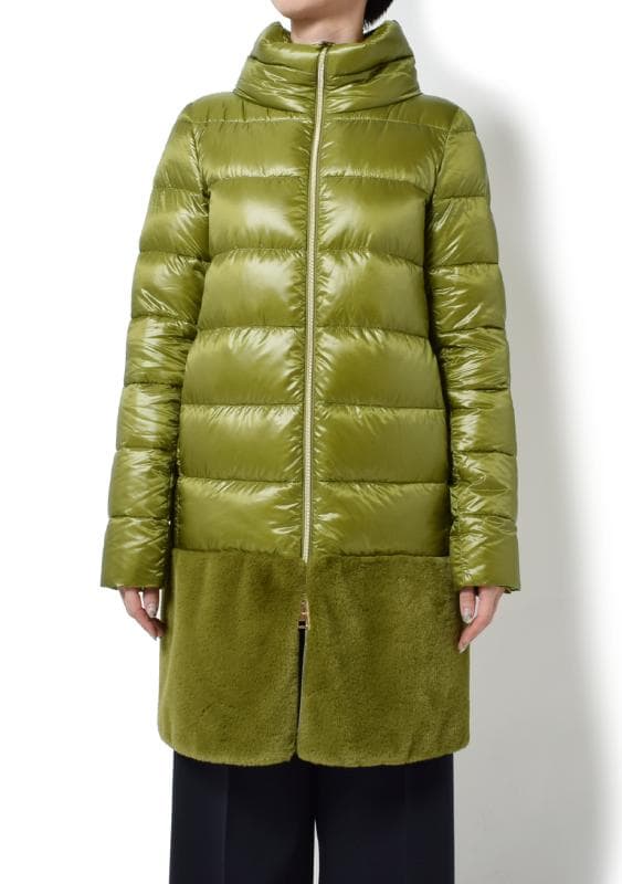 HERNO<へルノ> レディース コート着用写真