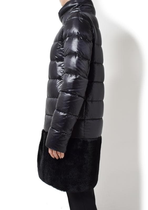 HERNO<へルノ> レディース コート着用写真
