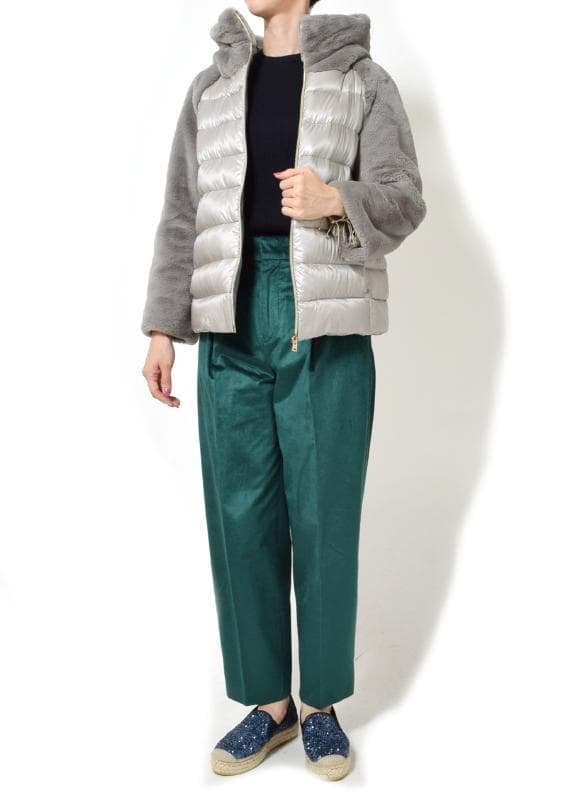 HERNO レディース コート着用写真