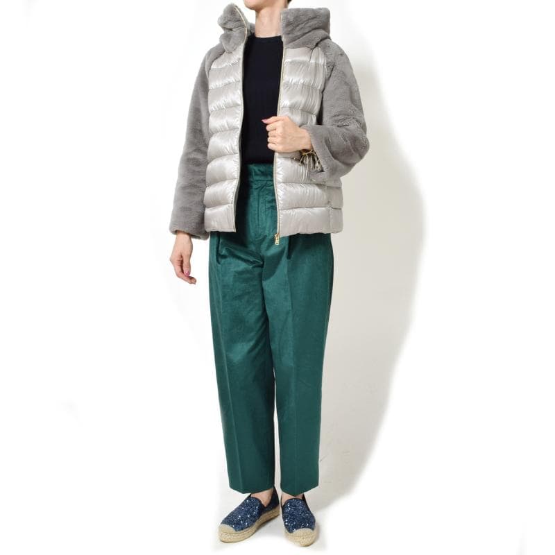 HERNO<へルノ> レディース コート着用写真