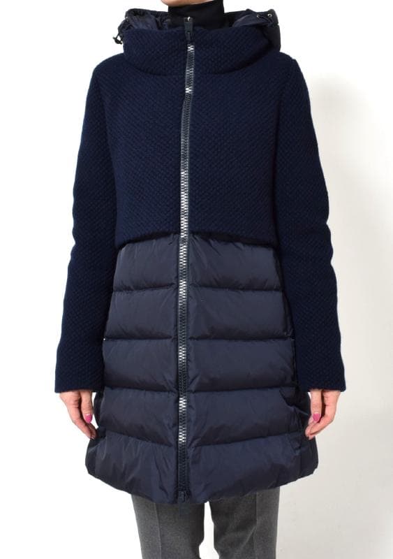 HERNO レディース コート着用写真