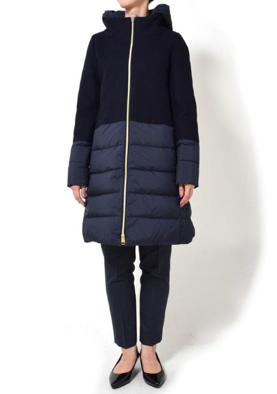 HERNO<へルノ> レディース コート着用写真