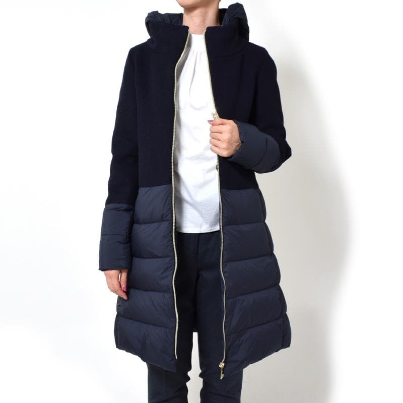 HERNO<へルノ> レディース コート着用写真