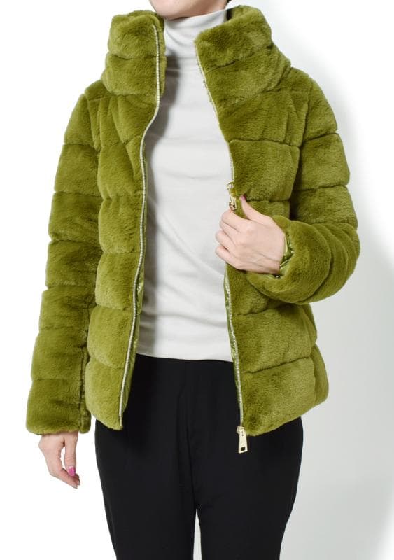 HERNO<へルノ> レディース コート着用写真
