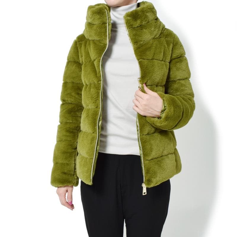 HERNO<へルノ> レディース コート着用写真
