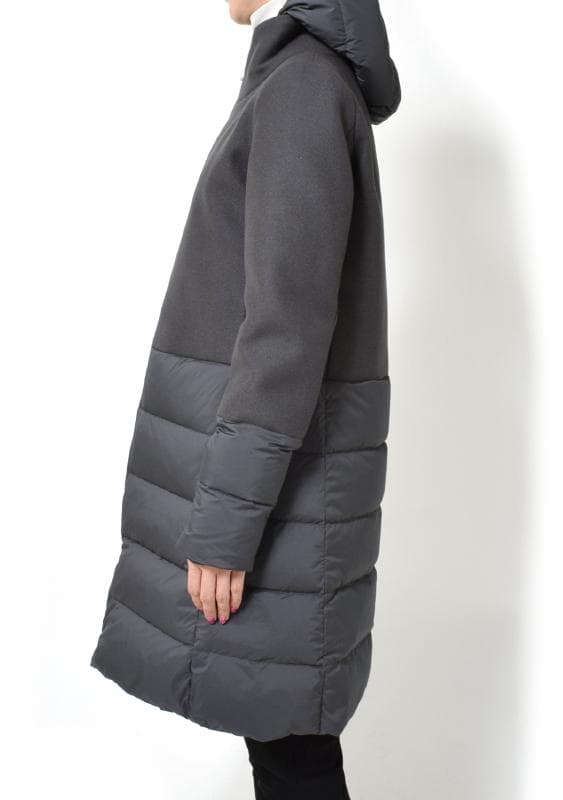 HERNO<へルノ> レディース コート着用写真