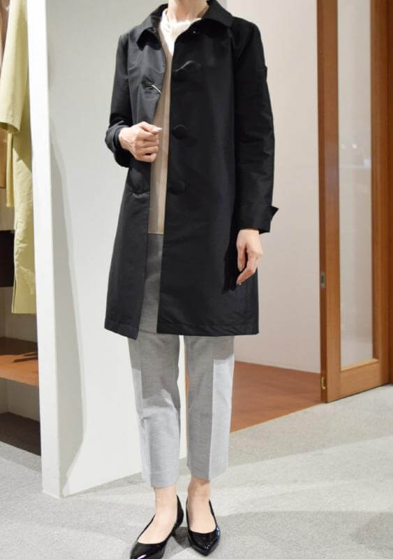 HERNO レディース コート着用写真