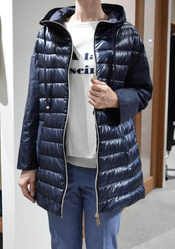 HERNO レディース コート着用写真