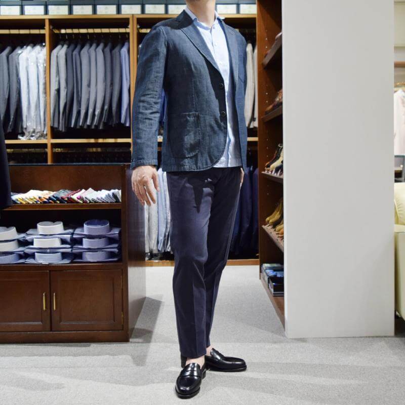 Matteucci マテウッチ ジャケット着用写真