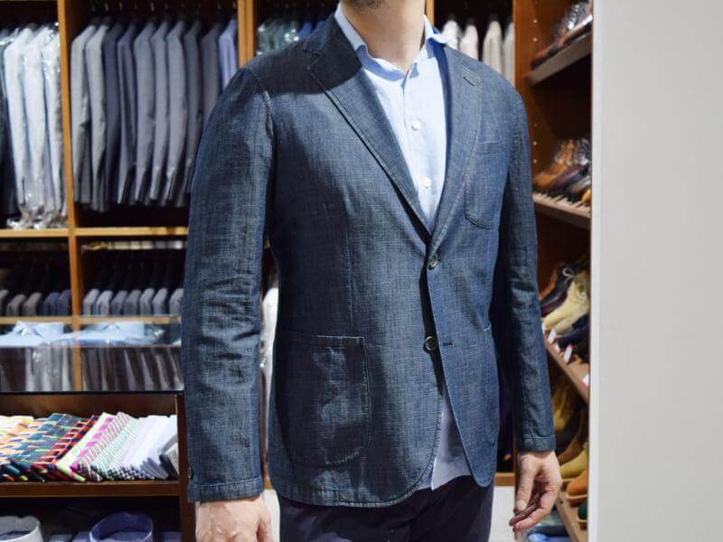 Matteucci マテウッチ ジャケット着用写真