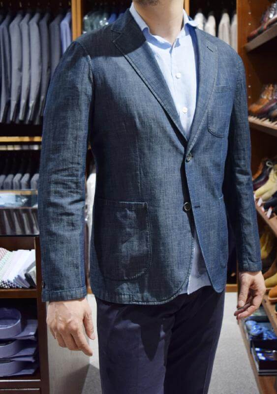 Matteucci マテウッチ ジャケット着用写真