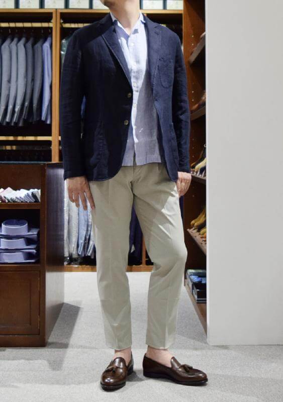 Matteucci マテウッチ ジャケット着用写真