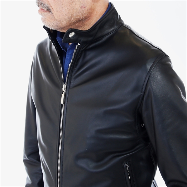 SILENCE サイレンス [春夏] シングルライダースジャケット ブルゾン