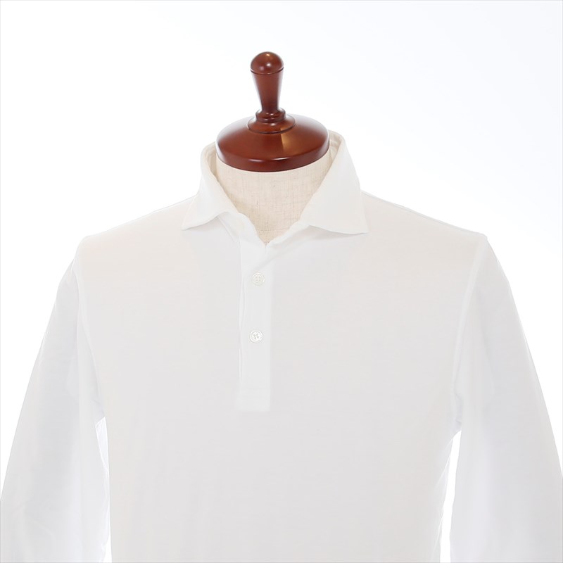 FEDELI【フェデーリ】ポロシャツ ロングスリーブ オーガニックギザ