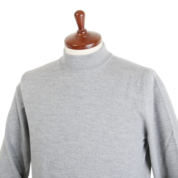 GRAN SASSO グランサッソ [秋冬] 12G メリノウール モックネック