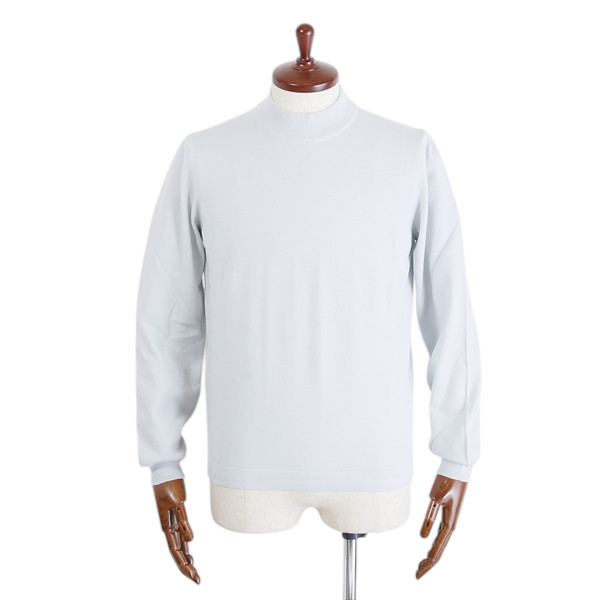 GRAN SASSO グランサッソ 12G ソフトコットン モックネック