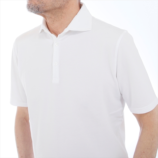 FEDELI フェデーリ [春夏] 鹿の子 ポロシャツ ガーメントダイ