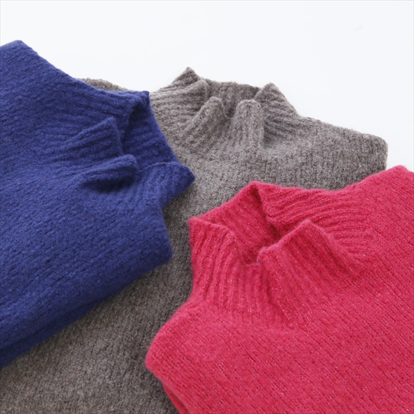 FEDELI フェデーリ [秋冬] ウールカシミアナイロン モックネックニット