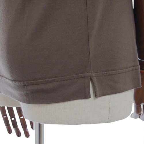 FEDELI フェデーリ Tシャツ クルーネック ガーメントダイ