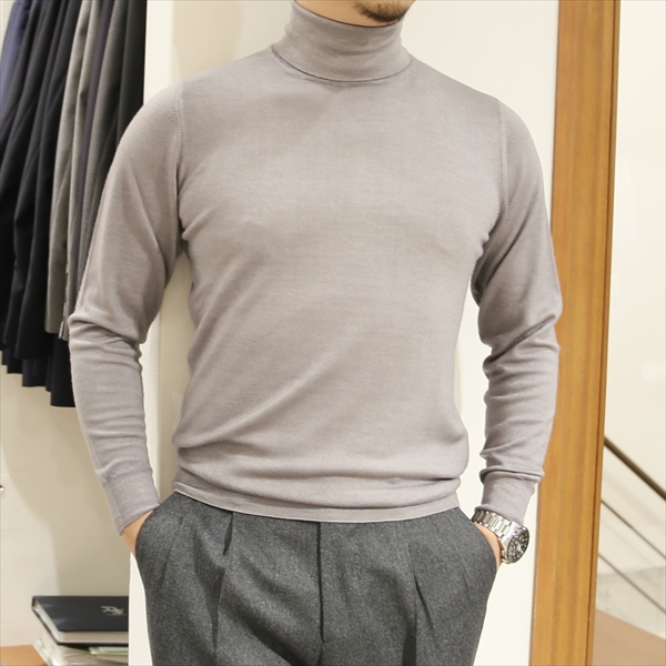 FEDELI フェデーリ [秋冬] ハイゲージ タートルネック ニット メリノ