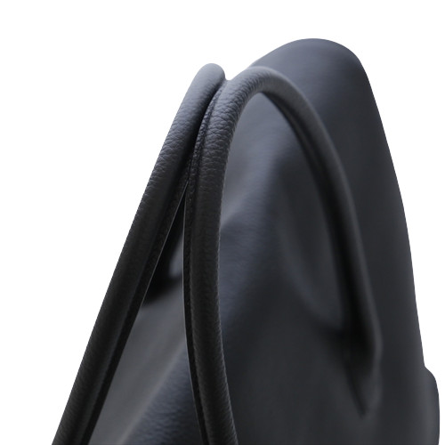 Cisei シセイ チセイ フラップトートバッグ シュリンクレザー ブラック