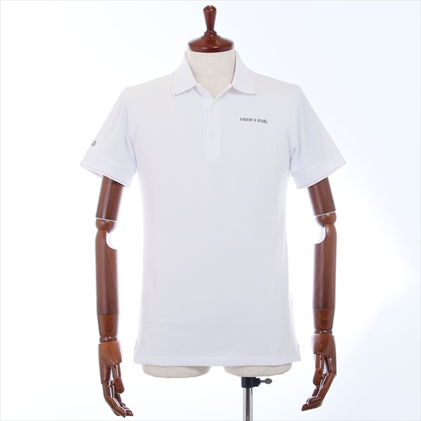 【超美品】BRIEFING GOLF ストレッチポロシャツ　ホワイトL BRIEFING GOLF ブリーフィングゴルフ [春夏] ベーシック ストレッチ