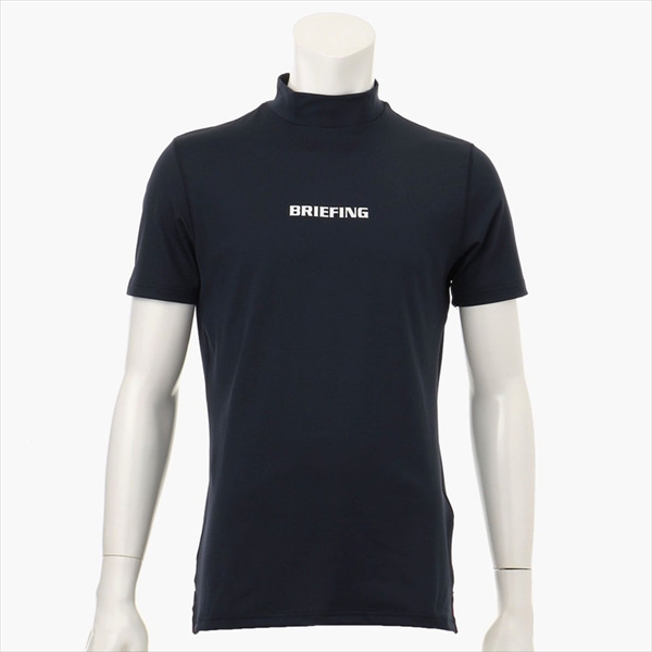 BRIEFING ネイビー Mサイズ シャツ　BBG231M05 BRIEFING GOLF ブリーフィングゴルフ [春夏] ハイネック
