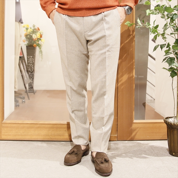 BERWICH ベルウィッチ [秋冬] ウールコットンパンツ ピン