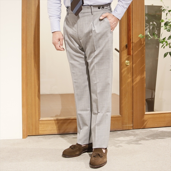 BERWICH ベルウィッチ [春夏] ウールトロピカルパンツ 1プリーツ