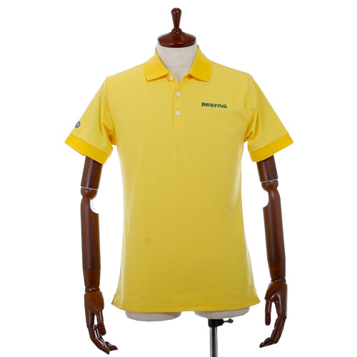 J3066新品ブリーフィングゴルフ PacificGOLFCLUB速乾ポロシャツ
