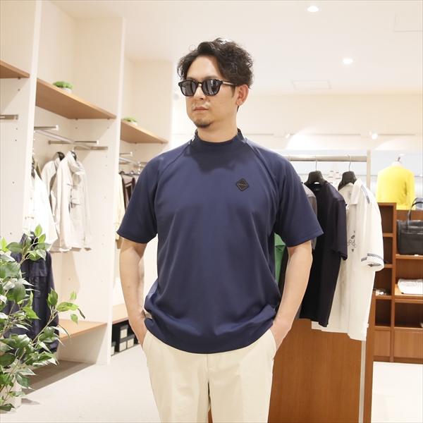 BRIEFING GOLF ブリーフィングゴルフ ハイネックシャツ ネックロゴ
