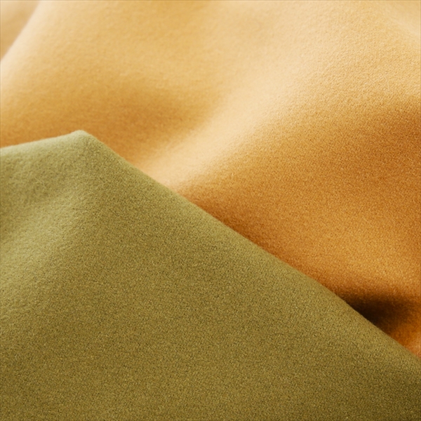 Hevo イーヴォ [秋冬] ウールナイロン ダブルブレストベルテッドコート