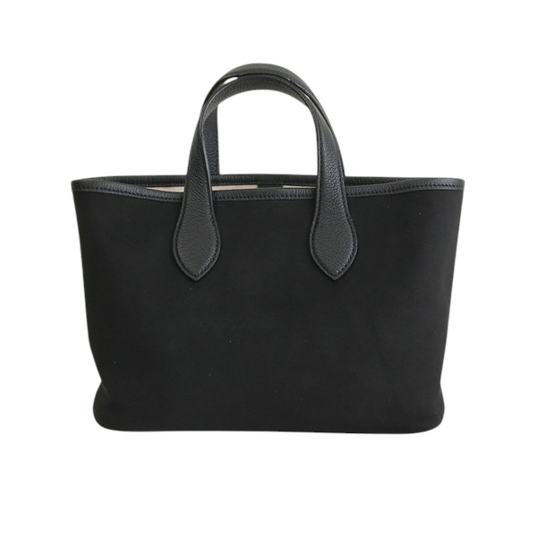 THE SOLE ザ ソール ミニトートバッグ トリヨン・モーリス×ウルトラスエード ブラック COMODO US