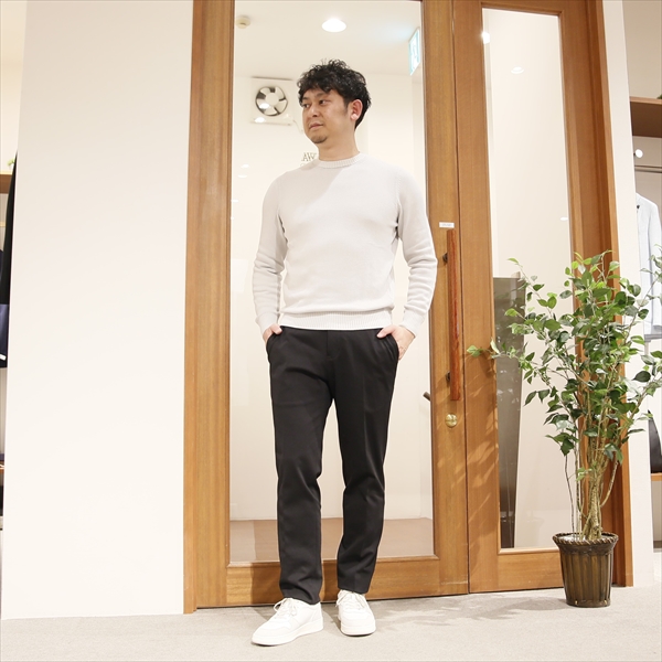 D.A.T.E. デイト ヴィンテージカーフレザー コートスニーカー