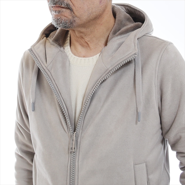 HERNO ヘルノ Resort [秋冬] エコスエード エコファー フーデッド