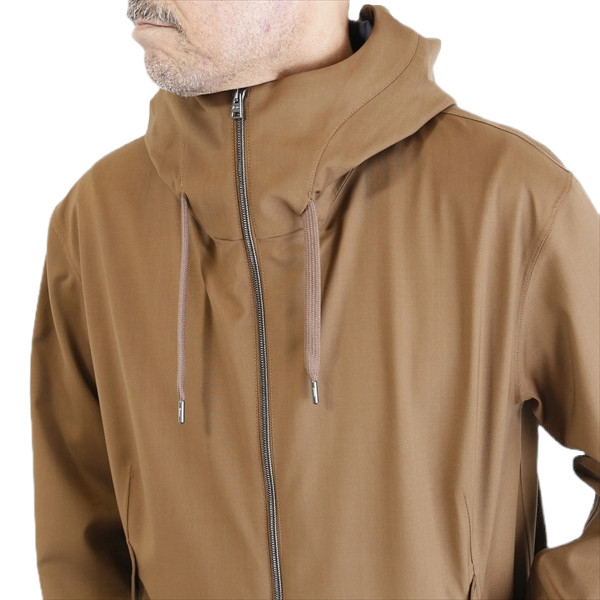 HERNO ヘルノ [春夏] Loro Piana STORM SYSTEM フーデッドブルゾン