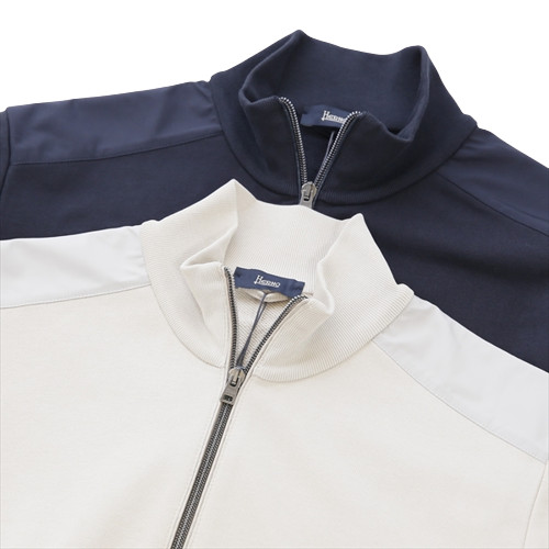 HERNO ヘルノ [春夏] ジップアップスウェット ジャケット