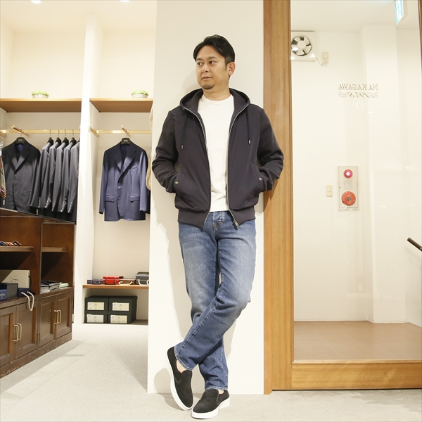 HERNO ヘルノ [秋冬] Resort リゾート フーデッドブルゾン リブ