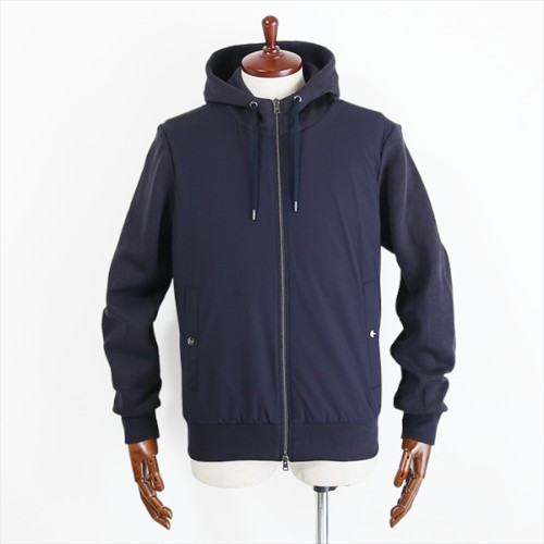 HERNO ヘルノ [秋冬] Resort リゾート フーデッドブルゾン リブ